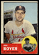 1963 Topps #375 Ken Boyer