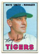 1967 Topps #321 Mayo Smith Baseball Card - Detroit Tigers