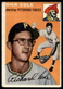 1954 Topps #84 Dick Cole RC Pittsburgh Pirates VG-VGEX wrinkle NO RESERVE!