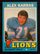 1971 Topps Football Card Alex Karras #41 EX Range CF