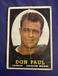 1958 TOPPS FOOTBALL #91 DON PAUL CLEVELAND BROWNS (POOR/CREASED) *FREE SHIPPING*