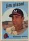 1959 TOPPS BASEBALL #259 JIM PISONI P-G