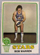 1973-74 Topps Basketball #196 - BOB WARREN - Utah Stars