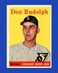 1958 Topps Set-Break #347 Don Rudolph EX-EXMINT *GMCARDS*