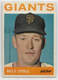 1964 Topps #18 BILLY O'DELL San Francisco Giants EX-EXMINT **free shipping**