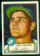 1952 TOPPS #201 ALEX KELLNER GOOD(CREASES)