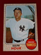 1968 TOPPS BASEBALL #47 RALPH HOUK NEW YORK YANKEES EX-EXMT