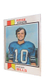 1973 TOPPS FOOTBALL SET, #232 Spike Jones, Buffalo Bills, EX/EXMT