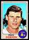 1968 Topps BASEBALL #62 CHUCK DOBSON OAKLAND ATHLETICS (002)