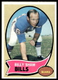 1970 Topps #229 Billy Shaw Buffalo Bills EX-EXMINT+ SET BREAK!