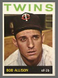 1964 Topps #290 • Minnesota Twins - Bob Allison