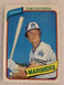 1980 TOPPS TOM PACIOREK SEATTLE MARINERS #481 MLB Baseball card 