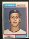 1974 Topps #289 EX-VG Rick Auerbach Los Angeles Dodgers