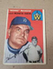 1954 Topps #187 Heinie Manush