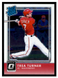 2016 Donruss Optic Rated Rookie RC #33 Trea Turner Washington Nationals