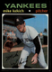 1971 Topps Mike Kekich #703 NrMint