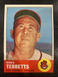 1963 Topps Baseball #48 Birdie Tebbetts Cleveland Indians  EX