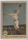 1959 Fleer Ted Williams 1951Leads Outfielders In Double Plays #43 HOF