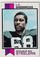 1973 TOPPS L.C. GREENWOOD PITTSBURGH STEELERS #165 (REVIEW PICS) (VG-EX) JC-4136