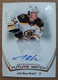 JACK AHCAN FUTURE WATCH 2021-22 UD SP AUTHENTIC /999 AUTO ROOKIE RC #107 BRUINS