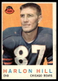 1959 Topps #167 Harlon Hill Chicago Bears EX-EXMINT SET BREAK!