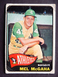 Mel McGaha #391 Topps 1965 Baseball Card (Kansas City Athletics) A