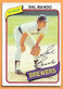 SAL BANDO 1980 Topps Baseball Card #715 MILWAUKEE BREWERS Free Shipping