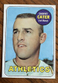 1969 TOPPS Baseball #44 Danny Cater Oakland Athletics EX