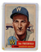 1953 Topps Baseball #108 Bob Porterfield (MB)