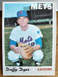 1970 Topps DUFFY DYER Card #692 Mets!