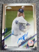 2021 TOPPS CHROME MIGUEL YAJURE ROOKIE AUTOGRAPH #RA-MY