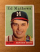 1958 Topps Ed Mathews #440 Braves