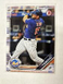 Tim Tebow Baseball RC 2019 Bowman Draft #BD92 Mets