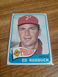 1965 Topps Baseball Ed Roebuck #52 Philadelphia Phillies Low Grade