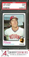 1973 TOPPS #226 RAY FOSSE INDIANS PSA 9 SET BREAK