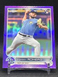 2022 Topps Chrome Update Tommy Romero RC Purple Refractor #USC104 Rays