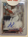 2021 Bowman Chrome Malcom Nunez 1st Prospect Auto #CPA-MN Cardinals