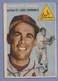 1954 TOPPS  PEANUTS LOWREY #158  EX+  CARDINALS