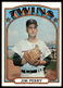 1972 Topps #220 Jim Perry Minnesota Twins EX-EXMINT NO RESERVE!