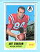 1968 TOPPS FOOTBALL #150 ART GRAHAM BOSTON PATRIOTS NM