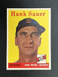 1958 Topps Vintage Baseball Card #378, HANK SAUER, San Francisco Giants, EX/MT