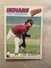 1977 Topps Pat Dobson Cleveland Indians #618