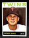 1964 TOPPS "GEORGE BANKS" MINNESOTA TWINS #223 NM-MT (COMBINED SHIP)