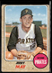 1968 Topps High Numbers Jerry May #598 Pittsburgh Pirates G/VG/EX