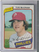 1980 Topps #655 Tug McGraw