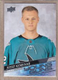 Josef Korenar 2020-21 Upper Deck #715 Young Guns RC San Jose Sharks