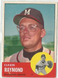 1963 Topps Baseball #519 RC CLAUDE RAYMOND, BRAVES