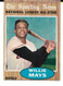 1962 Topps #395 Willie Mays AS