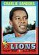 1971 Topps #210 Charlie Sanders RC Detroit Lions EX-EXMINT NO RESERVE!