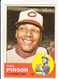 VADA PINSON 1963 TOPPS, #265 *MM